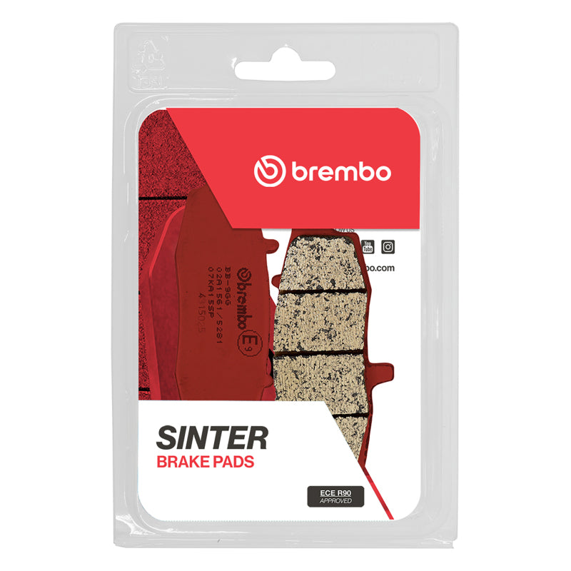 Brembo OE 06-16 Kawasaki VN Classic 900cc Brake Pad - Rear-tuningsupply.com