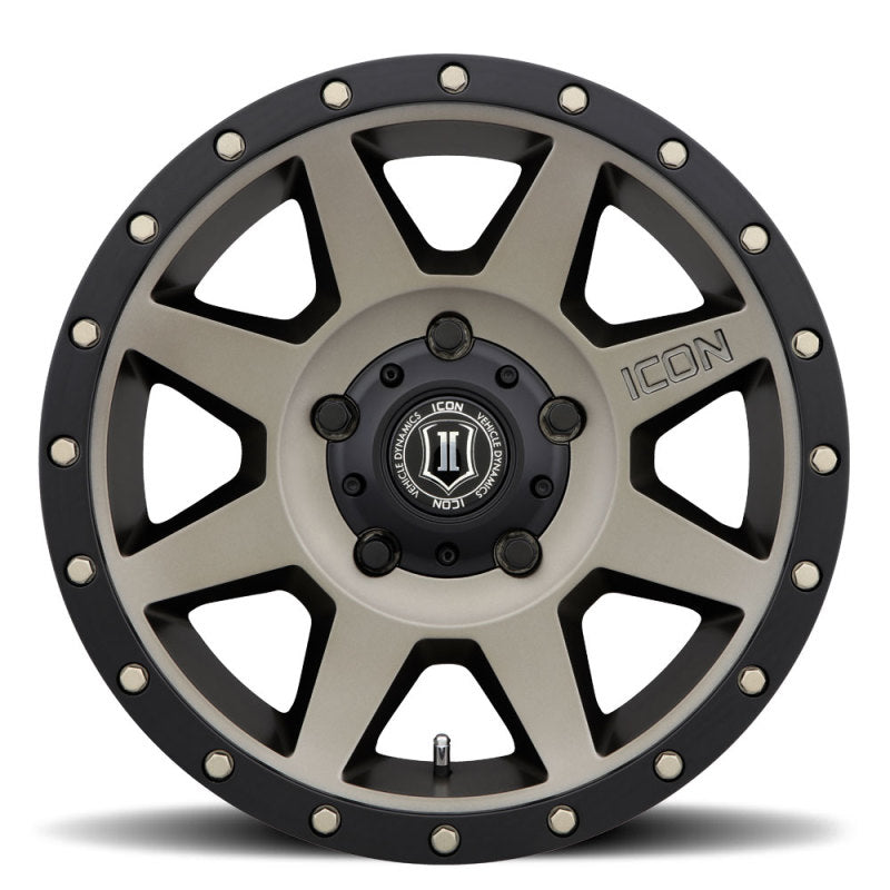 

ICON 1818905560BR - ICO1818905560BR - ICON Rebound 18x9 5x150 25mm Offset 6in BS 110.1mm Bore Bronze Wheel - Shipped in Europe - Tuningsupply.com
