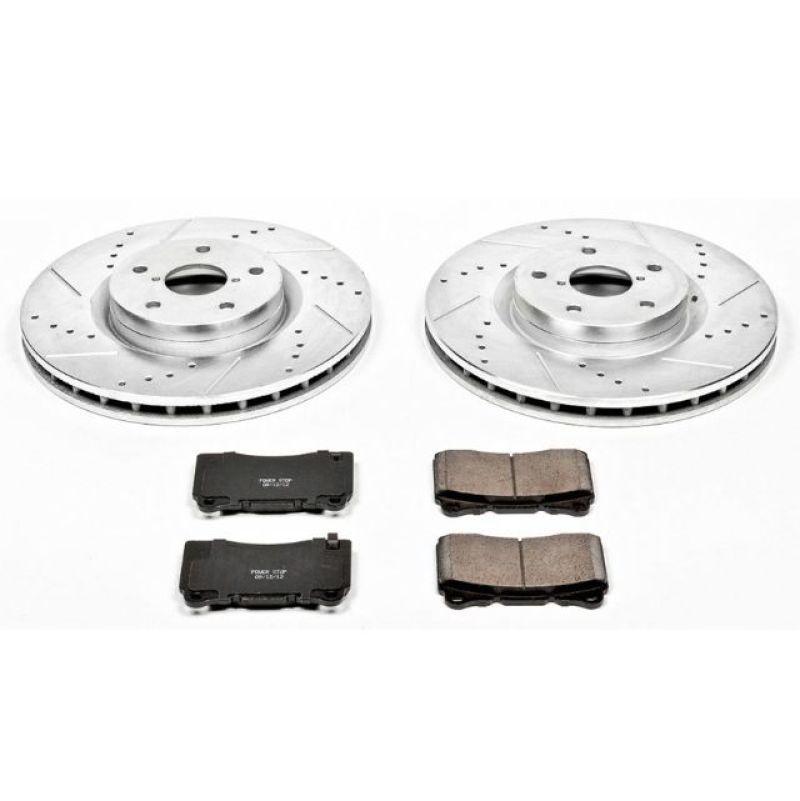 Power Stop 05-14 Subaru Impreza Front Z23 Evolution Sport Brake Kit-tuningsupply.com