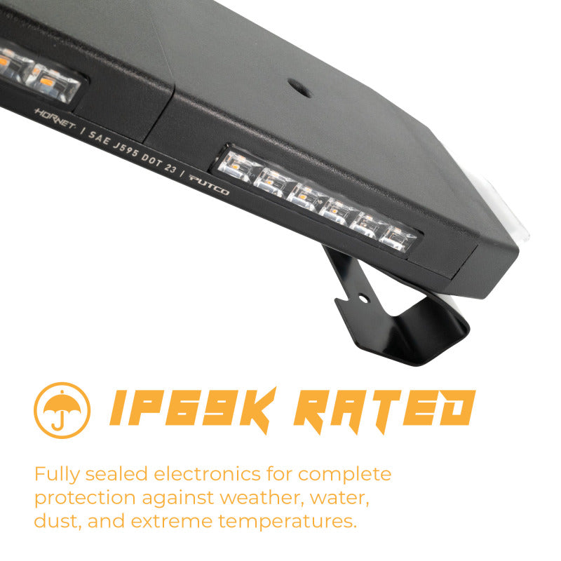 

Putco 950248 - PUT950248 - Putco 48In Universal 48In Tri Color Hornet Light (Amber/Blue/White) - LED Stealth Rooftop Strobe Bar - Shipped in Europe - Tuningsupply.com
