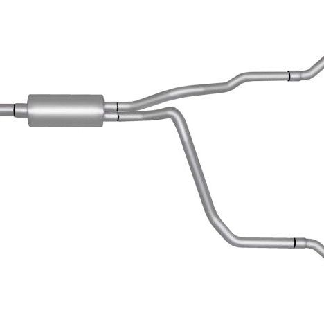 Gibson 01-05 Ford Ranger XL 2.3L 1.75in Cat-Back Dual Split Exhaust - Aluminized-tuningsupply.com