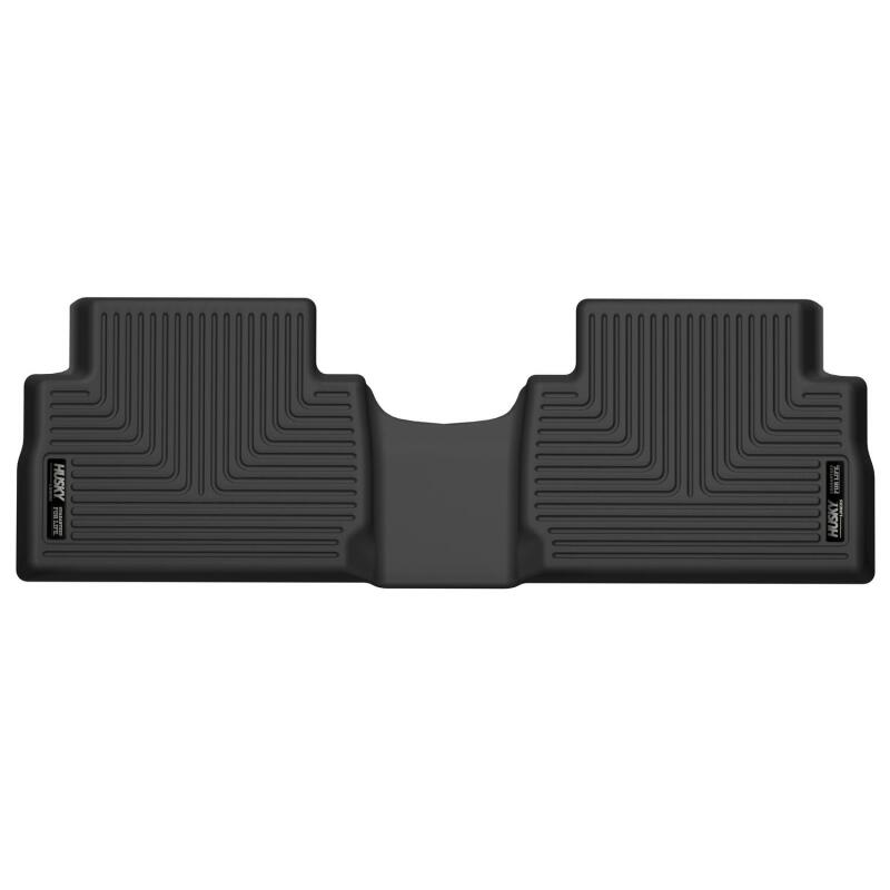 Husky Liners 21-22 Hyundai Santa Fe X-Act Contour 2nd Seat Floor Liner - Black-tuningsupply.com