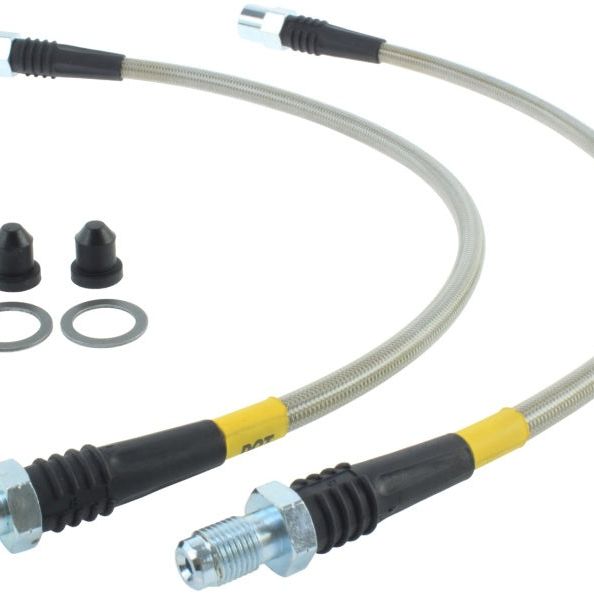 StopTech BMW Z3 M Series SS Rear Brake Lines-Brake Line Kits-Stoptech-STO950.34513-SMINKpower Performance Parts