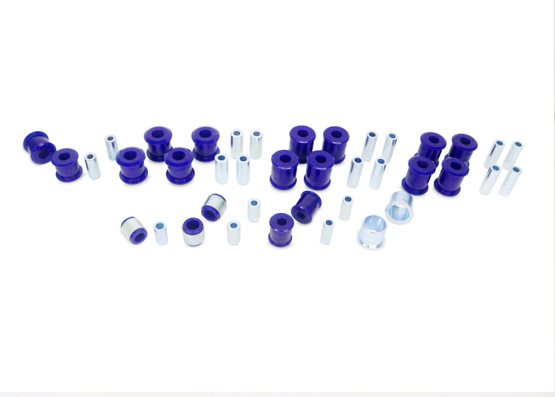 

Superpro KIT252K - SPRKIT252K - SuperPro 2017+ Jeep Wrangler JL Vehicle Master Bushing Kit - Shipped in Europe - Tuningsupply.com
