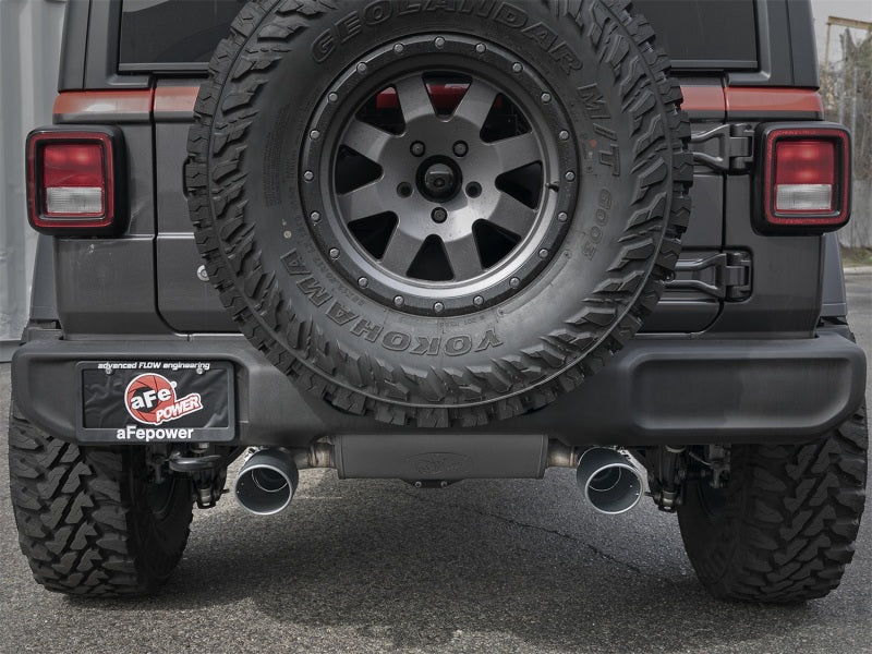 

aFe 49-48067-B - AFE49-48067-B - aFe Rebel Series 2.5in 409 SS Axle-Back Exhaust w/ Black Tips 2018+ Jeep Wrangler (JL) V6 3.6L - Shipped in Europe - Tuningsupply.com
