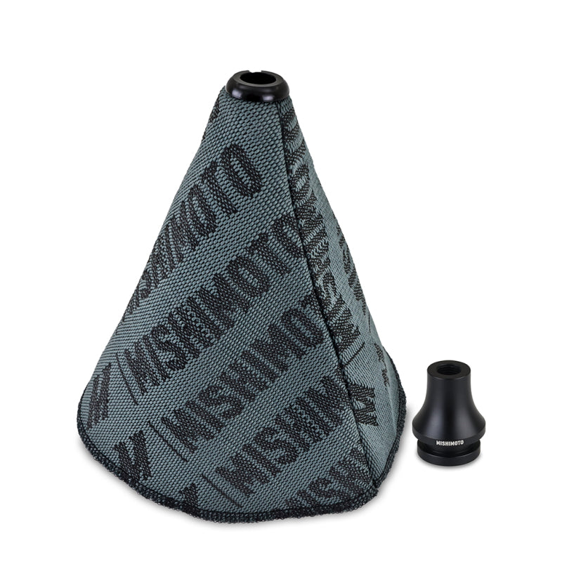 Mishimoto Shift Boot Cover + Retainer/Adapter Bundle M12x1.25 Black-tuningsupply.com