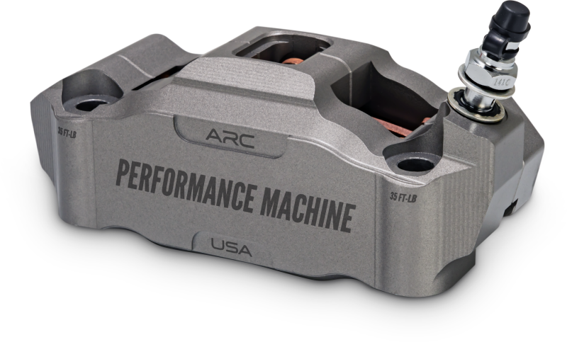 
  

Performance Machine 0052-2427-GYC - PFM0052-2427-GYC - Performance Machine 125 x 4 Race Series Radial Mount Caliper with ARC - Left - Gunmetal Grey - Shipped in Europe - Tuningsupply.com

