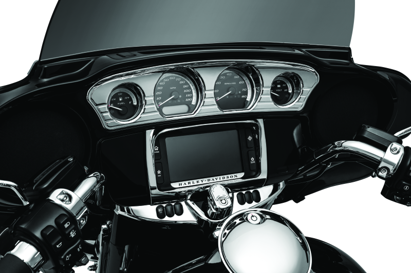 Kuryakyn Switch Panel Accent 14-Up Touring Models Chrome-tuningsupply.com