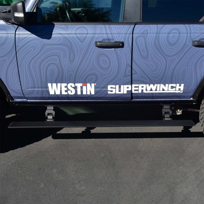 

Westin 29-24195 - WES29-24195 - Westin 21-26 Ford Bronco 4dr (Excl. Bronco Sport) Pro-e Running Boards - Tex. Blk - Shipped in Europe - Tuningsupply.com
