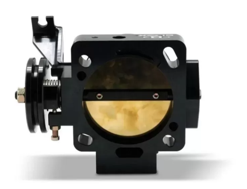 BLOX Racing 87mm Billet Throttle Body - Mustang 5.0 - Black Anodized-tuningsupply.com