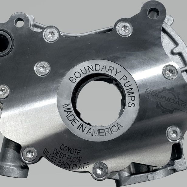 Boundary 11-17 Ford Coyote (All Types) V8 Oil Pump Assembly Vane Ported MartenWear Treated Gear-tuningsupply.com