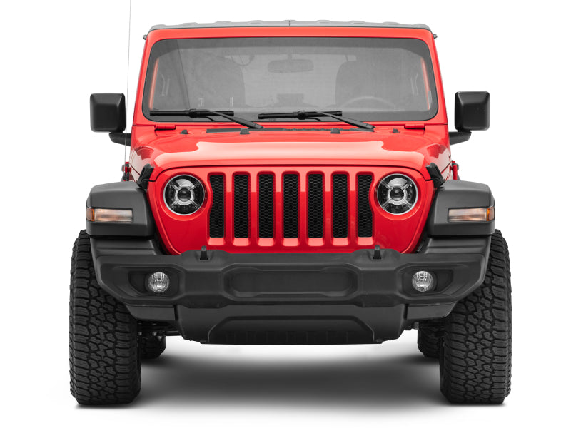 

Raxiom J137646 - RAXJ137646 - Raxiom 18-22 Jeep Wrangler JL/ JT 9-Inch LED Headlights w/ DRL and Halo- Black Housing (Clear Lens) - Shipped in Europe - Tuningsupply.com
