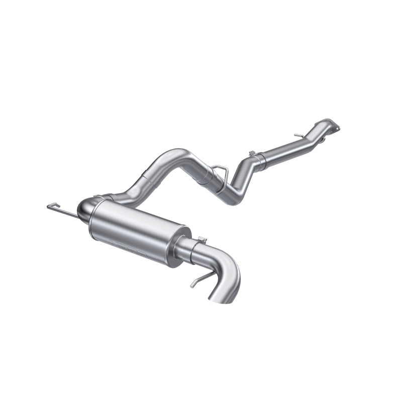 MBRP 21-Up Ford Bronco 2.3L/2.7L EcoBoost 2/4DR T304 Stainless Steel High Clearance Cat-back Exhaust-tuningsupply.com