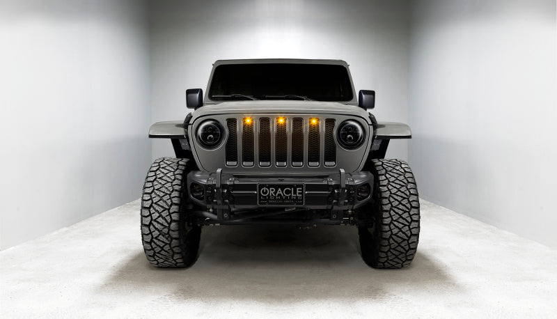 

ORACLE Lighting 5769J-504 - ORL5769J-504 - Oracle Jeep Wrangler JL/Gladiator JT 7in. High Powered LED Headlights (Pair) - No Halo - Shipped in Europe - Tuningsupply.com
