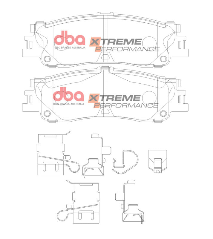 

DBA DB15078XP - DBADB15078XP - DBA 2022+ Toyota Landcruiser 300 Series XP Xtreme Performance Rear Brake Pads w/ Shims & Clips - Shipped in Europe - Tuningsupply.com
