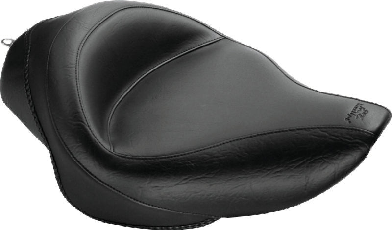 

Mustang Motorcycle 76148 - MMP76148 - Mustang 04-21 Harley Sportster 3.3 GAL Wide Touring Solo Seat - Black - Shipped in Europe - Tuningsupply.com
