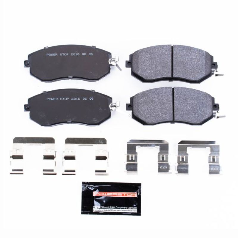 Power Stop 13-16 Scion FR-S Front Track Day SPEC Brake Pads-tuningsupply.com