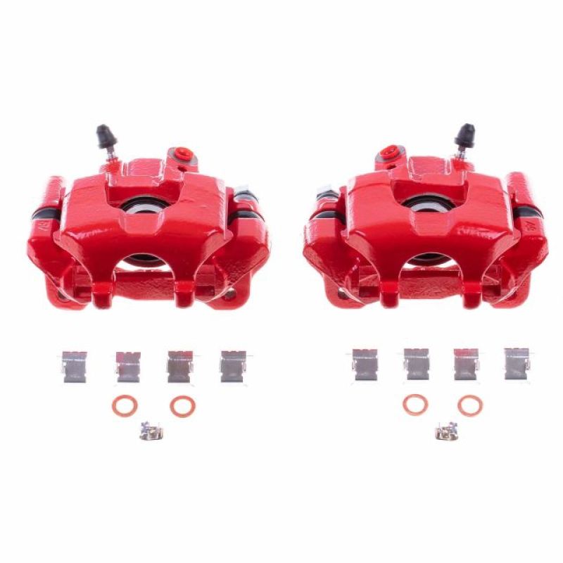 

PowerStop S2950 - PSBS2950 - Power Stop 05-10 Scion tC Rear Red Calipers w/Brackets - Pair - Shipped in Europe - Tuningsupply.com
