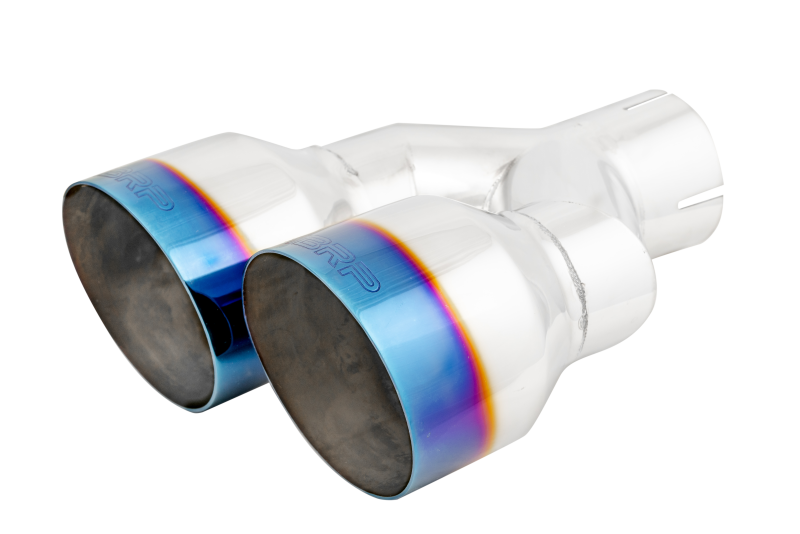 

MBRP PT5177BE - MBRPT5177BE - MBRP Burnt End Tip 2.5 ID Dual 4 OD Out 9.55 length Single wall 304 Stainless Steel Pass Side - Shipped in Europe - Tuningsupply.com
