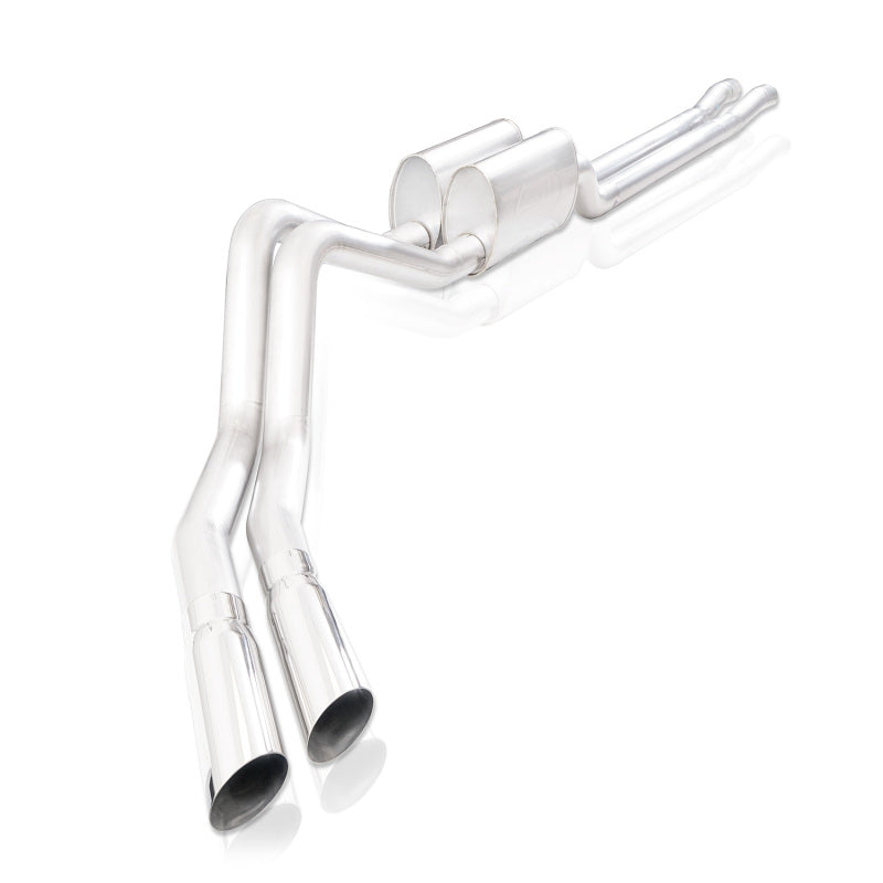 

Stainless Works FT18CBL - SSWFT18CBL - Stainless Works 15-25 Ford F150 5.0L Legend Aftermark Connection Dual 3.5in Side Exit Polished Tips - Shipped in Europe - Tuningsupply.com
