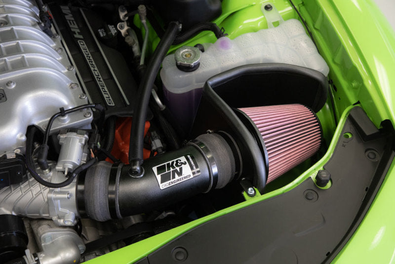 

K&N Engineering 69-2553TTK - KNN69-2553TTK - K&N 2017 Dodge Challenger Hellcat SC V8-6.2L F/l Typhoon Air Intake - Shipped in Europe - Tuningsupply.com
