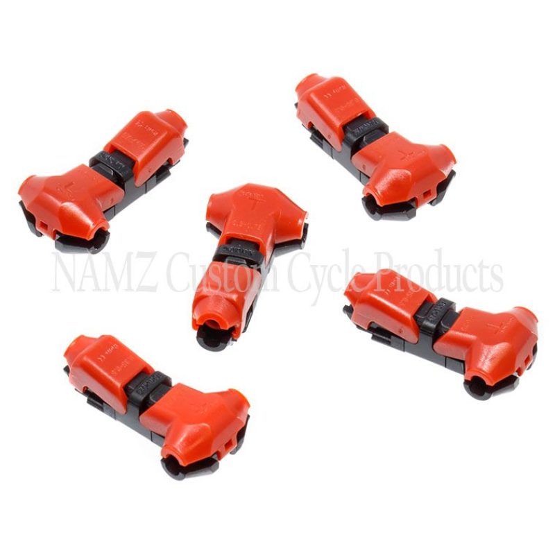 

NAMZ NLS-T11 - NAMNLS-T11 - NAMZ Lightning Splice Kit T-Connection 18-22g 1-Wire to 1-Wire (5 Pack) - Shipped in Europe - Tuningsupply.com
