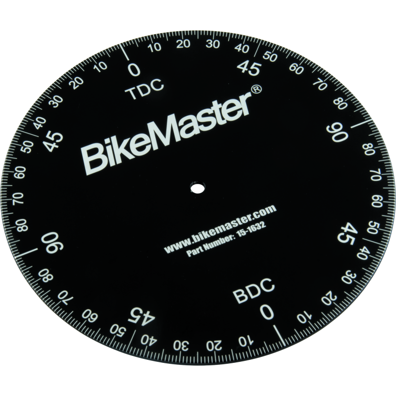 BikeMaster Timing Degree Wheel Aluminum-tuningsupply.com