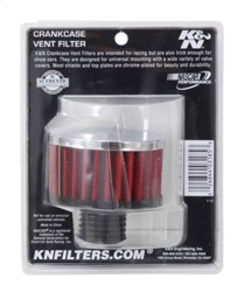 

K&N Engineering 62-1495 - KNN62-1495 - K&N .5in Flange ID x 3in OD x 3.25in H Rubber Base Crankcase Vent Filter - Shipped in Europe - Tuningsupply.com
