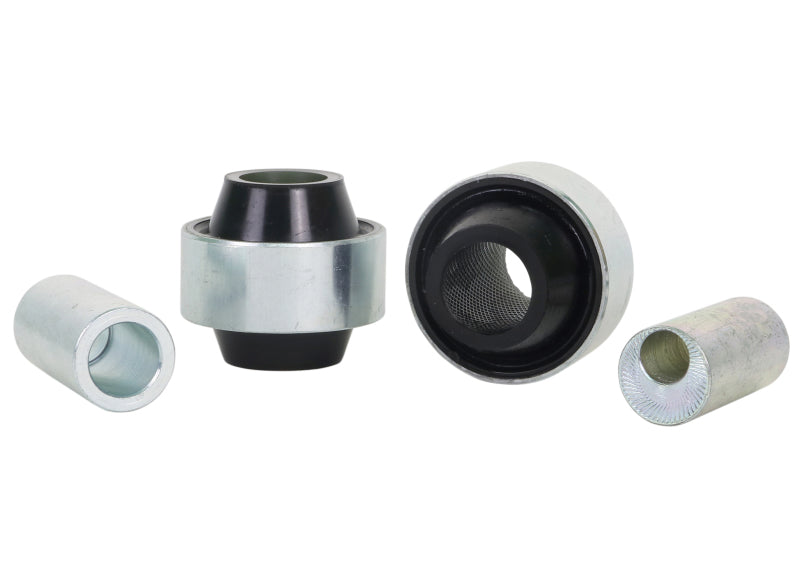 

Whiteline W53383 - WHLW53383 - Whiteline Plus 10/08+ Mitsubishi Lancer CJ Anti-Lift/Caster Fr C/A - Lwr Inner Rear Bushing Kit - Shipped in Europe - Tuningsupply.com
