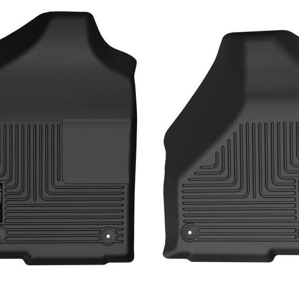 Husky Liners 19-22 Ram 2500/3500 Standard Cab Vinyl X-Act Contour Front Black Floor Liner-tuningsupply.com