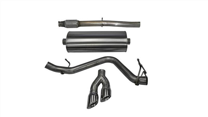 

CORSA Performance 14848 - COR14848 - Corsa 2014-2019 Chevy Silverado 1500 5.3L V8 CC / SB 3in Single Side Exit Touring Cat-Back Exhaust - Shipped in Europe - Tuningsupply.com
