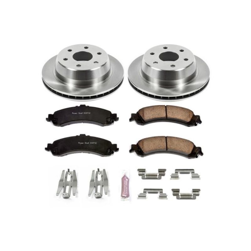 Power Stop 02-06 Cadillac Escalade Rear Autospecialty Brake Kit-tuningsupply.com