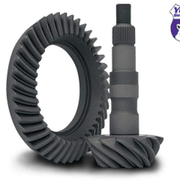 Yukon Gear High Performance Gear Set For GM 8.25in IFS Reverse Rotation in a 4.56 Ratio-Final Drive Gears-Yukon Gear & Axle-YUKYG GM8.25-456R-SMINKpower Performance Parts