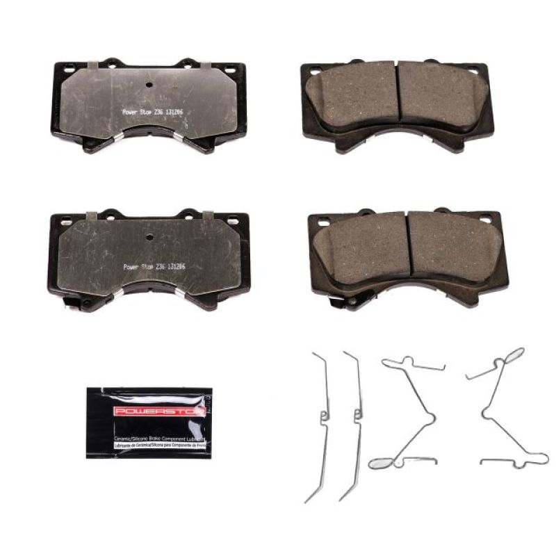 Power Stop 08-11 Lexus LX570 Front Z36 Truck & Tow Brake Pads w/Hardware-tuningsupply.com