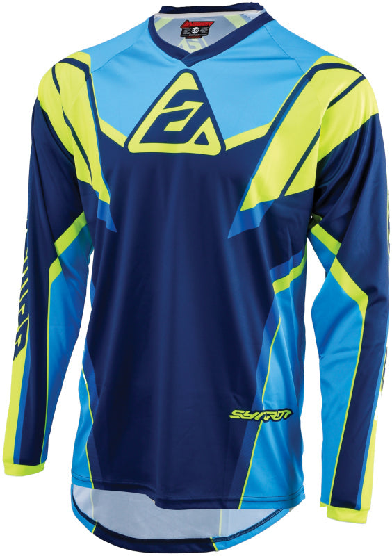 Answer 25 Syncron Envenom Jersey Blue/Hyper Acid - Medium-tuningsupply.com