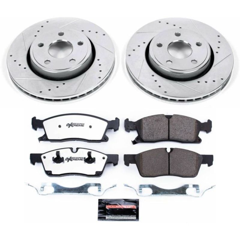 

PowerStop K5951-36 - PSBK5951-36 - Power Stop 11-19 Dodge Durango Front Z36 Truck & Tow Brake Kit - Shipped in Europe - Tuningsupply.com
