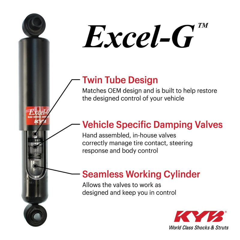 

KYB 343412 - KYB343412 - KYB Shocks & Struts Excel-G Rear MAZDA 3 2004-09 MAZDA 5 2006-10 - Shipped in Europe - Tuningsupply.com
