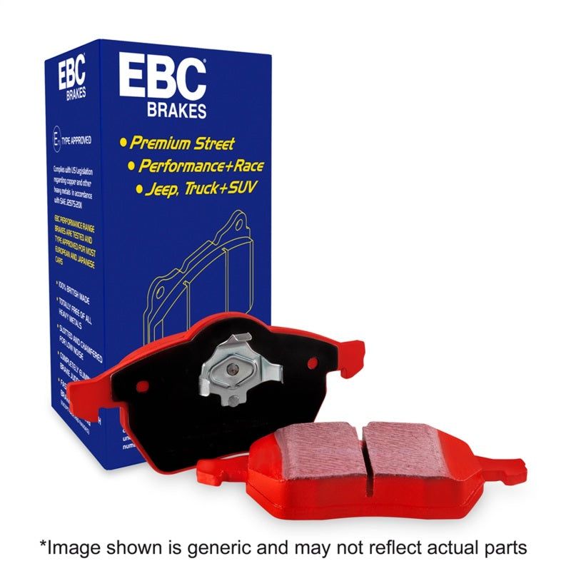 EBC 2018+ Honda Accord Sedan 1.5T Redstuff Front Brake Pads-tuningsupply.com