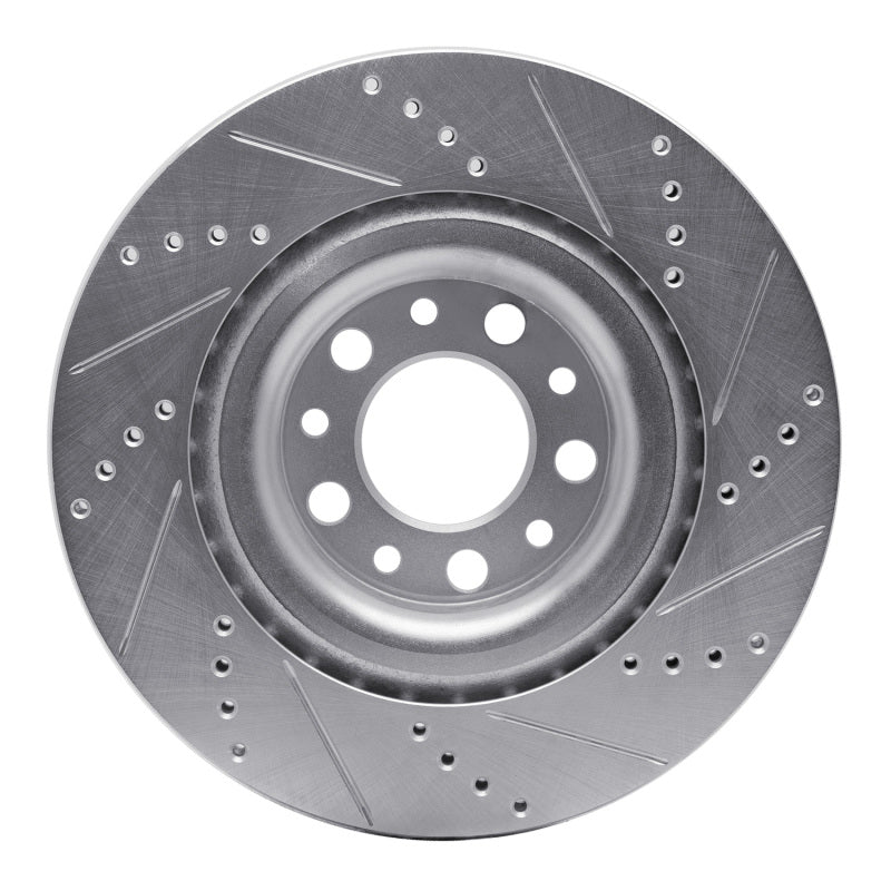 

R1 Concepts 631-16013L - RNC631-16013L - R1 2017-2025 Alfa Romeo Stelvio Rear Left Drilled & Slotted Silver Brake Rotor - Shipped in Europe - Tuningsupply.com
