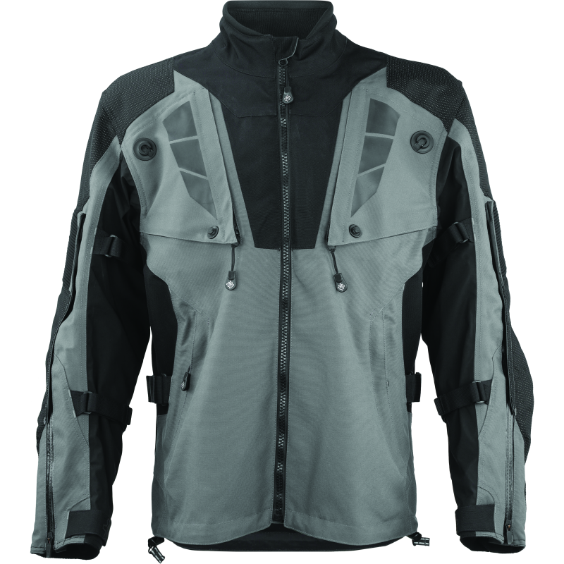 FIRSTGEAR Rogue XC Pro Jacket Grey Tall - Large-tuningsupply.com