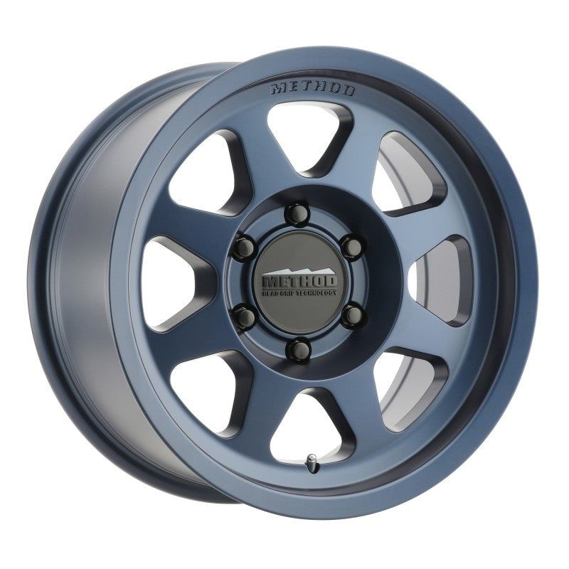 Method MR701 17x8.5 0mm Offset 6x5.5 106.25mm CB Bahia Blue Wheel-tuningsupply.com