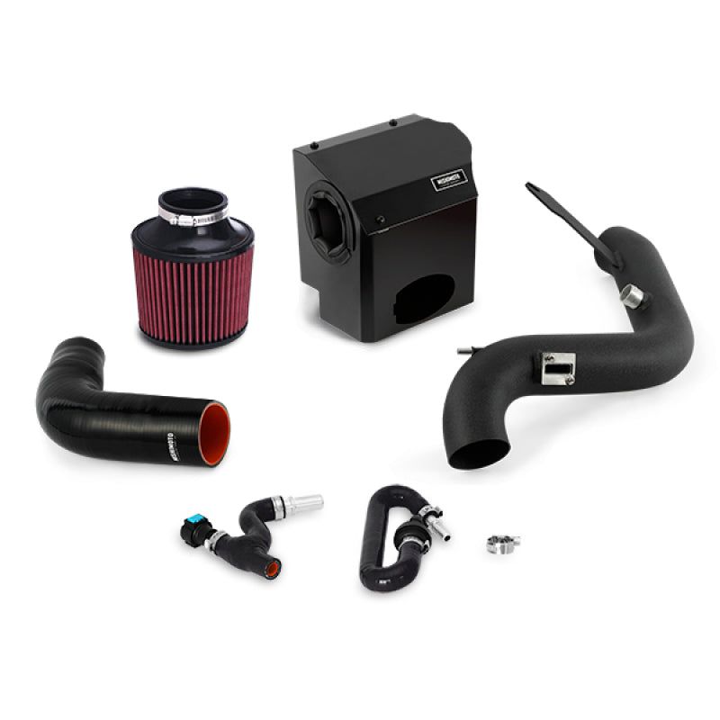 Mishimoto 2016 Ford Fiesta ST 1.6L Performance Air Intake Kit - Wrinkle Black-tuningsupply.com