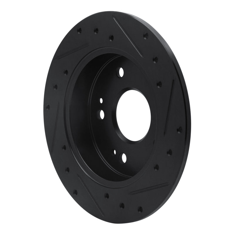 

R1 Concepts 633-59024L - RNC633-59024L - R1 97-15 Acura ILX Rear Left Drilled & Slotted Black Brake Rotor - Shipped in Europe - Tuningsupply.com
