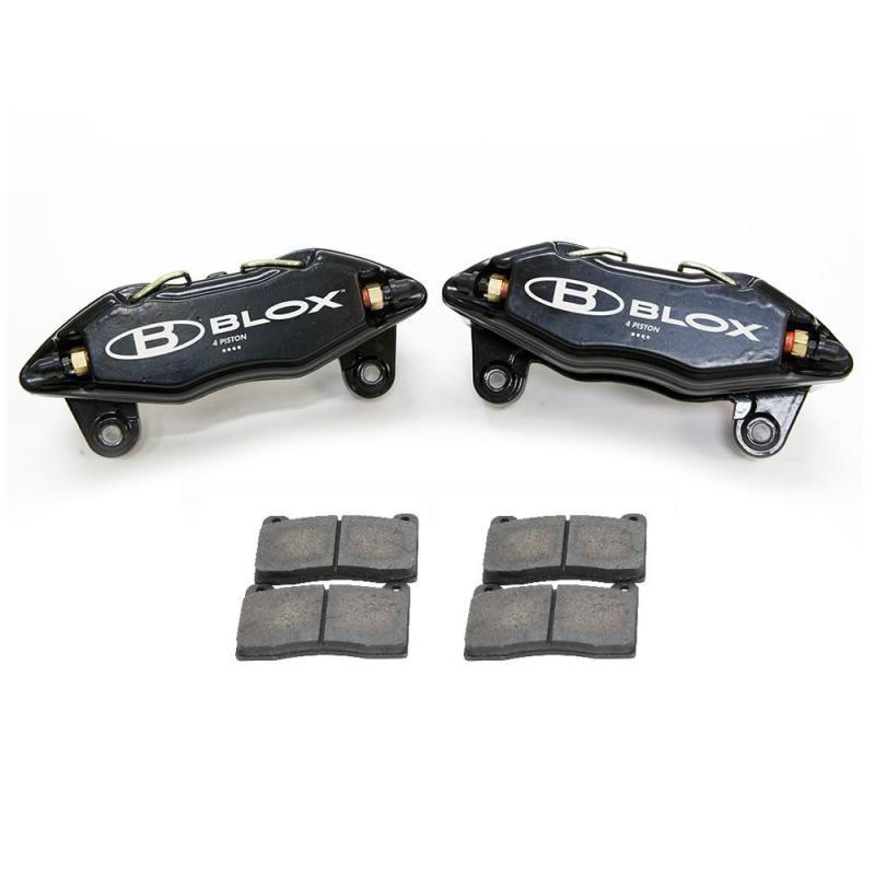 

BLOX Racing BXBS-10500 - BLOBXBS-10500 - BLOX Racing Forged 4 Piston Calipers and Pads (Fits Honda/Acura 262mm Rotors) - Shipped in Europe - Tuningsupply.com
