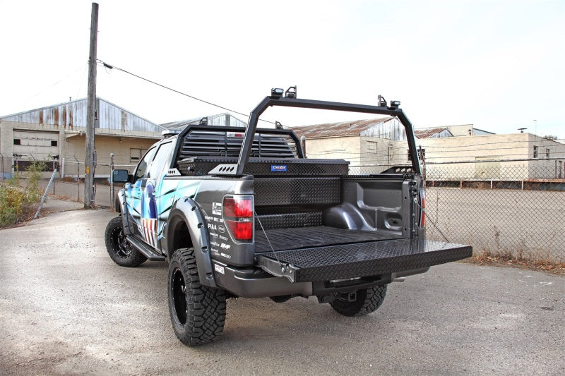 

Dee Zee DZ4137B - DZEDZ4137B - Deezee 99-07 Ford SuperDuty Tailgate Protector Full Black-Tread - Shipped in Europe - Tuningsupply.com
