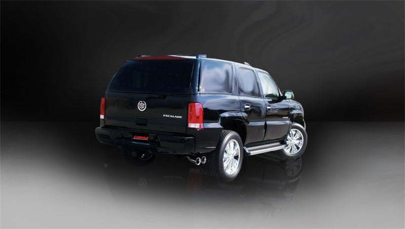 Corsa 2002-2006 Cadillac Escalade 6.0L V8 Polished Sport Cat-Back Exhaust-tuningsupply.com