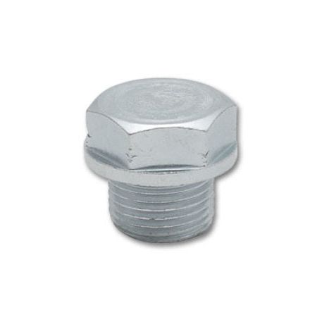 Vibrant Threaded Hex Bolt capping Oxygen Sens Bung Mild Steel M18x1.5 thread Retail Pack of 1 pcs.