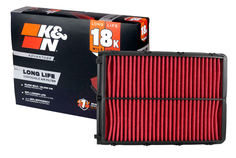 

K&N Engineering KNA-5026 - KNNKNA-5026 - K&N Hyundai Sonata L4-2.4L F/I 15-17 Air Filter - Shipped in Europe - Tuningsupply.com
