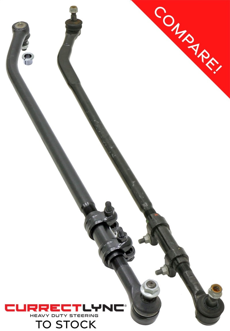 

RockJock JK-9704P - ROKJK-9704P - RockJock JK Currectlync Steering Sys. w/Flipped Drag Link 1.65in Dia. Tie Rod 1.3in Dia. w/Hardware - Shipped in Europe - Tuningsupply.com
