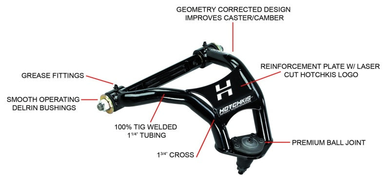 Hotchkis 64-72 GM A-Body Upper A-Arms-tuningsupply.com